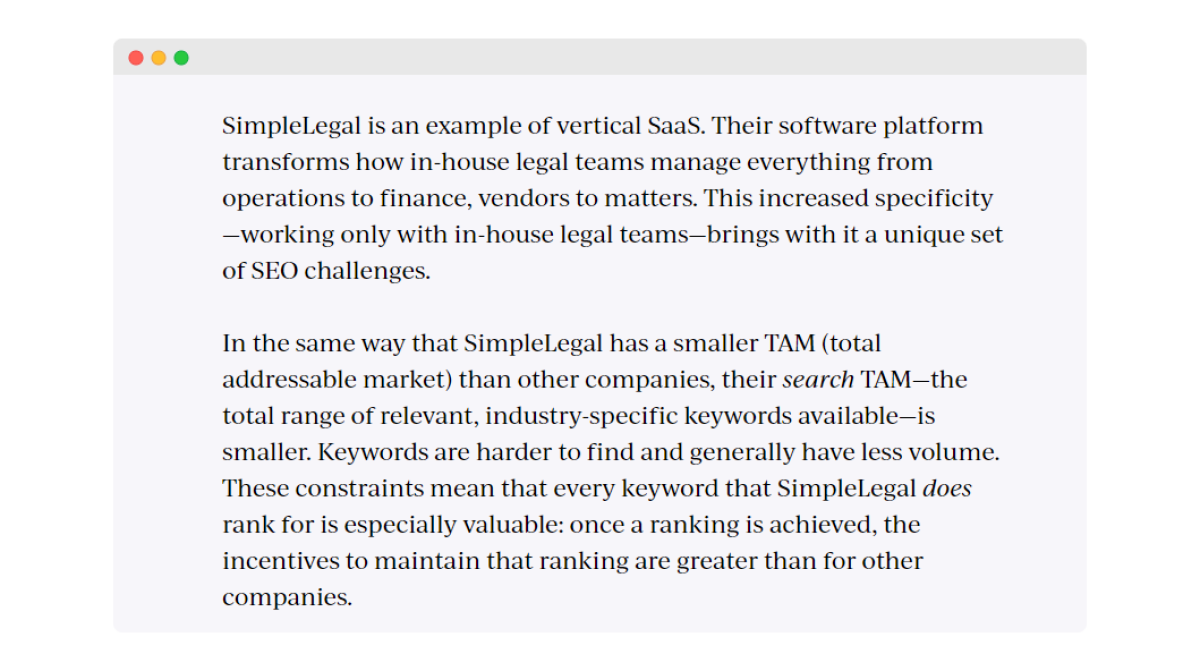 This case study takes pains to explain how one company’s experience can be broadly applicable to other, similar companies