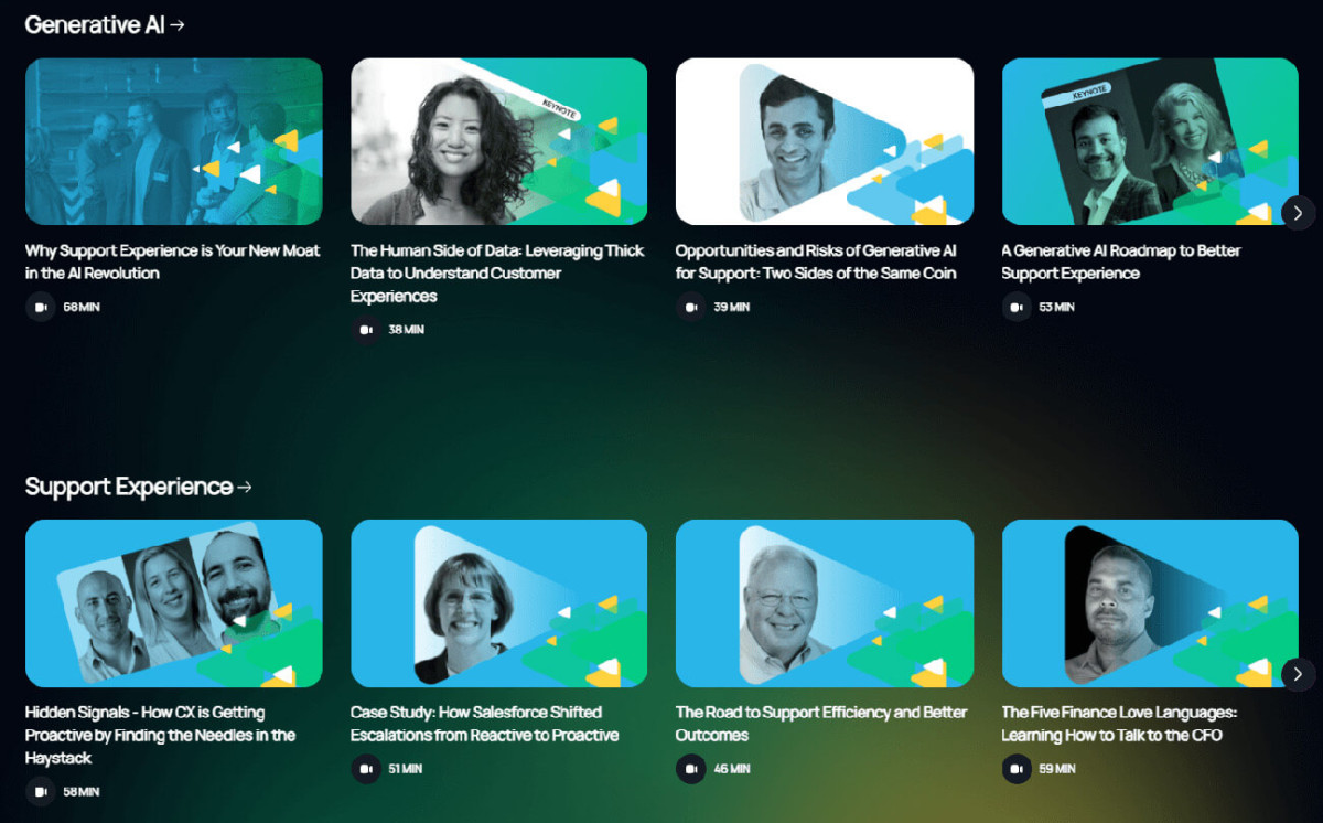 SX Live Library offers a number of recorded events .